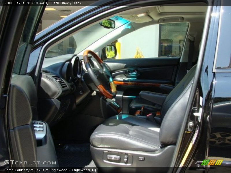 Black Onyx / Black 2008 Lexus RX 350 AWD