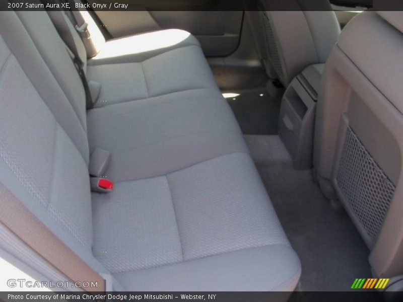 Black Onyx / Gray 2007 Saturn Aura XE