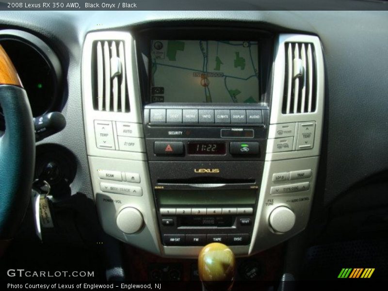 Black Onyx / Black 2008 Lexus RX 350 AWD