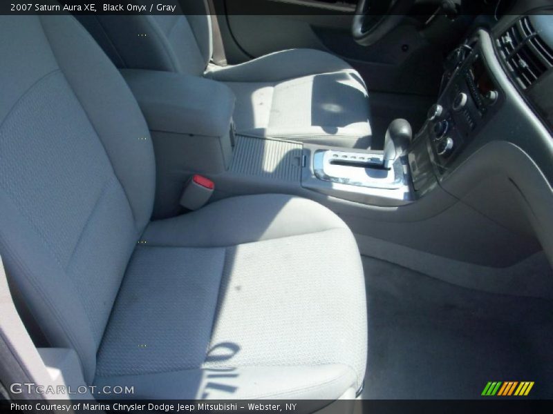 Black Onyx / Gray 2007 Saturn Aura XE