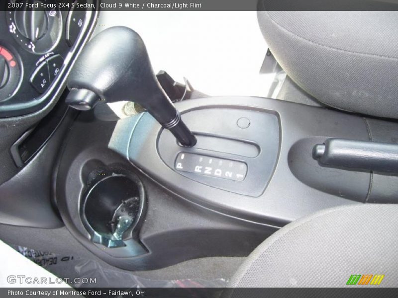 Cloud 9 White / Charcoal/Light Flint 2007 Ford Focus ZX4 S Sedan