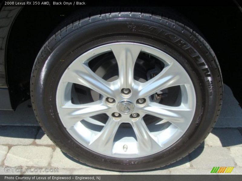 Black Onyx / Black 2008 Lexus RX 350 AWD