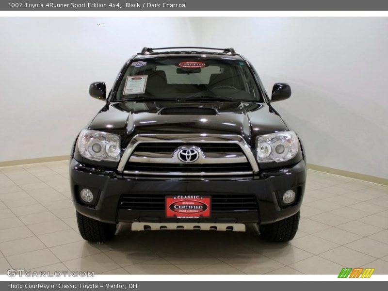 Black / Dark Charcoal 2007 Toyota 4Runner Sport Edition 4x4