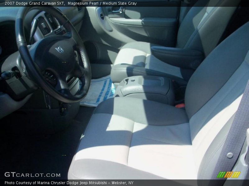 Magnesium Pearl / Medium Slate Gray 2007 Dodge Grand Caravan SXT