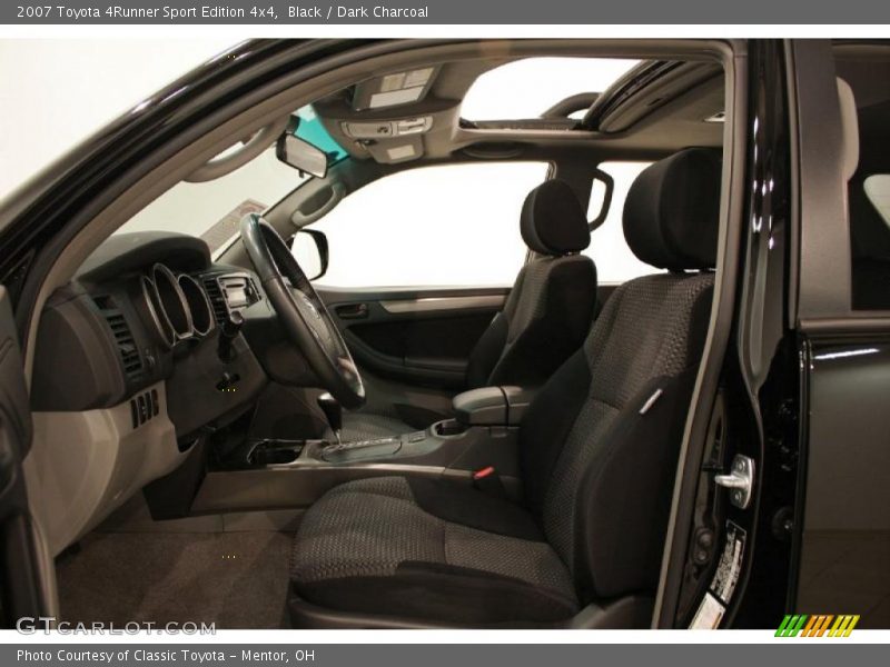 Black / Dark Charcoal 2007 Toyota 4Runner Sport Edition 4x4