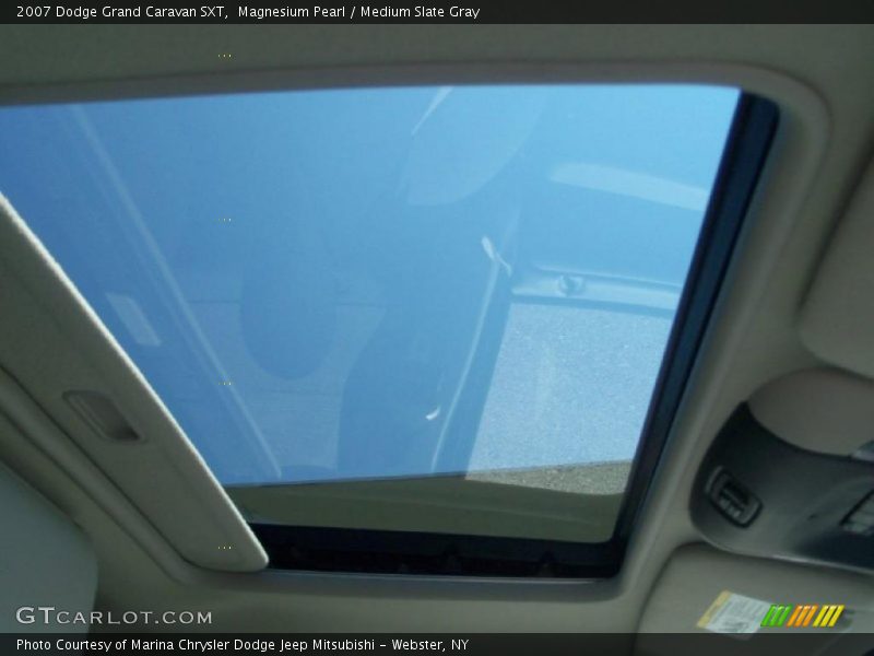Magnesium Pearl / Medium Slate Gray 2007 Dodge Grand Caravan SXT