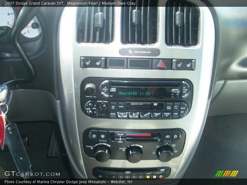 Magnesium Pearl / Medium Slate Gray 2007 Dodge Grand Caravan SXT