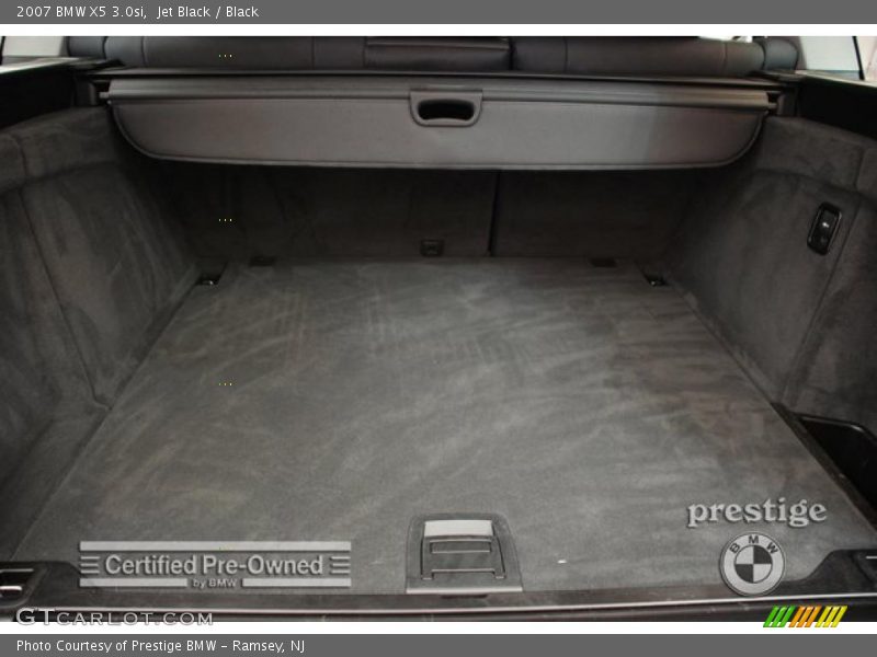 Jet Black / Black 2007 BMW X5 3.0si