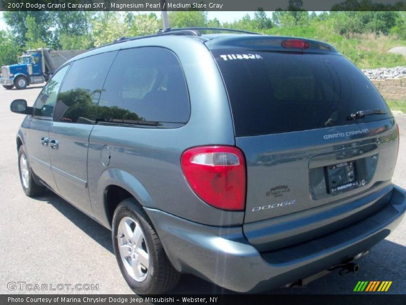 Magnesium Pearl / Medium Slate Gray 2007 Dodge Grand Caravan SXT
