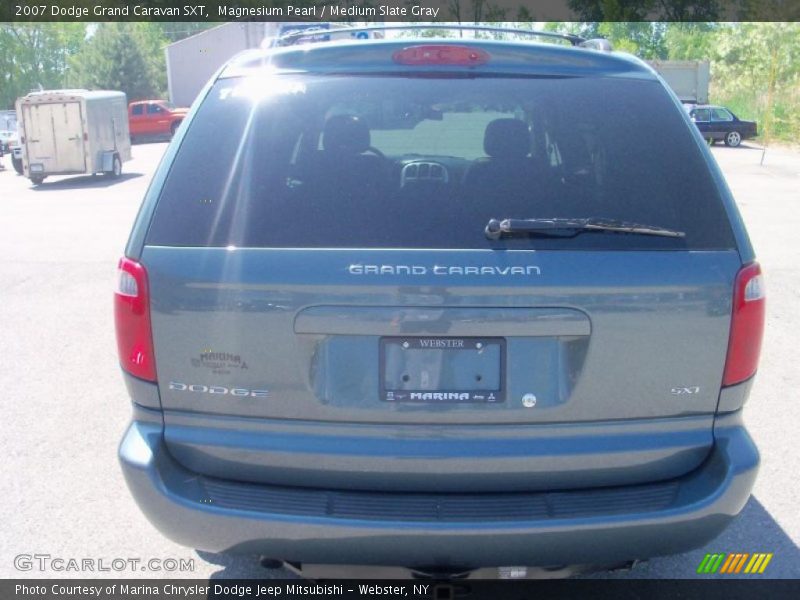 Magnesium Pearl / Medium Slate Gray 2007 Dodge Grand Caravan SXT
