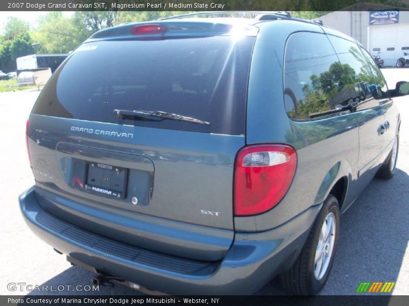 Magnesium Pearl / Medium Slate Gray 2007 Dodge Grand Caravan SXT