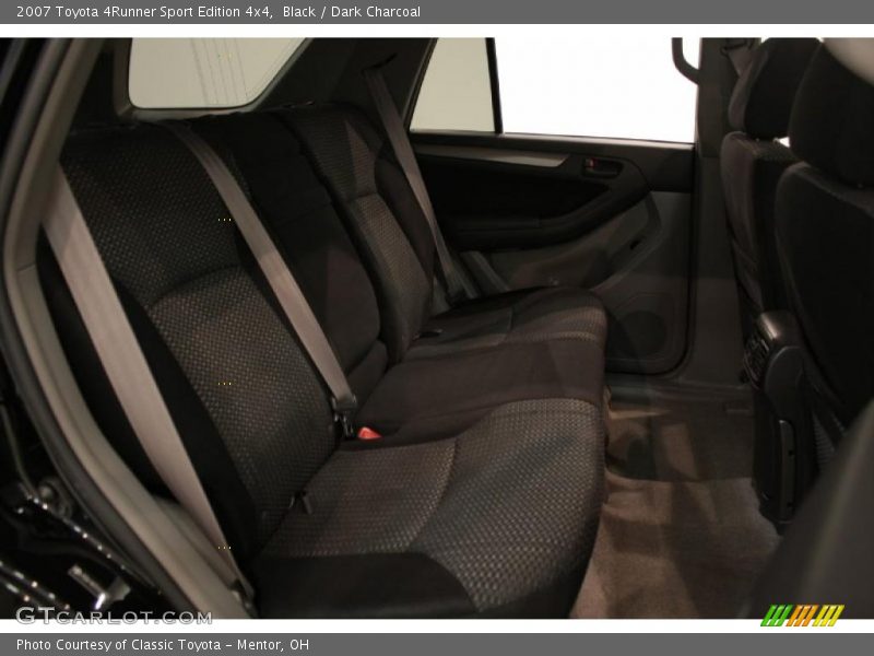 Black / Dark Charcoal 2007 Toyota 4Runner Sport Edition 4x4