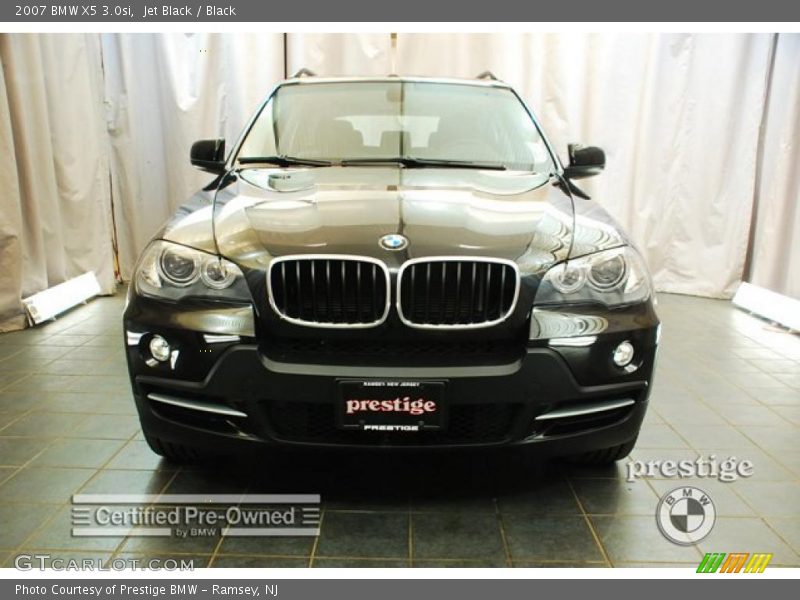 Jet Black / Black 2007 BMW X5 3.0si