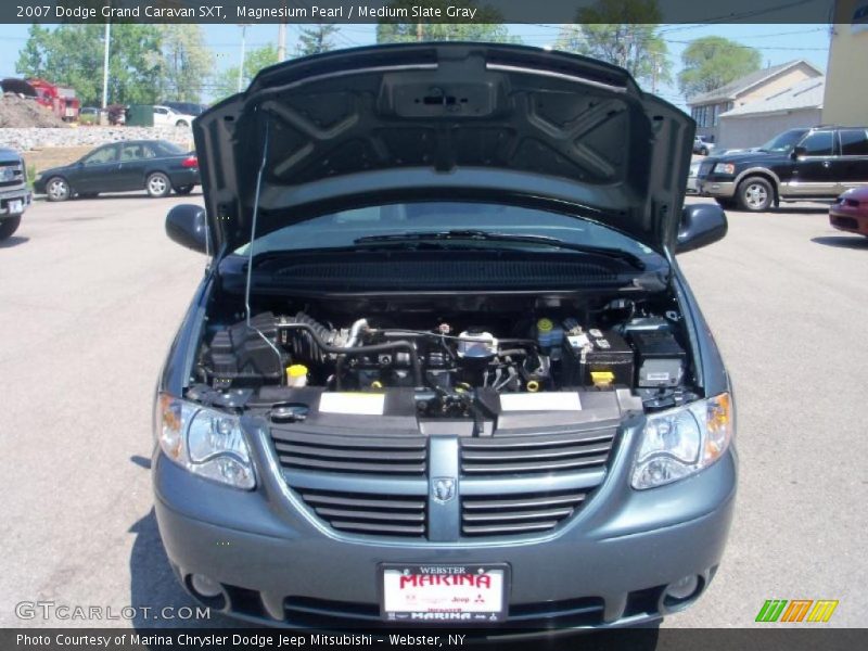 Magnesium Pearl / Medium Slate Gray 2007 Dodge Grand Caravan SXT