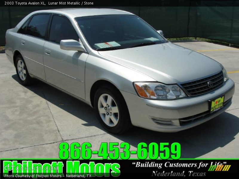 Lunar Mist Metallic / Stone 2003 Toyota Avalon XL