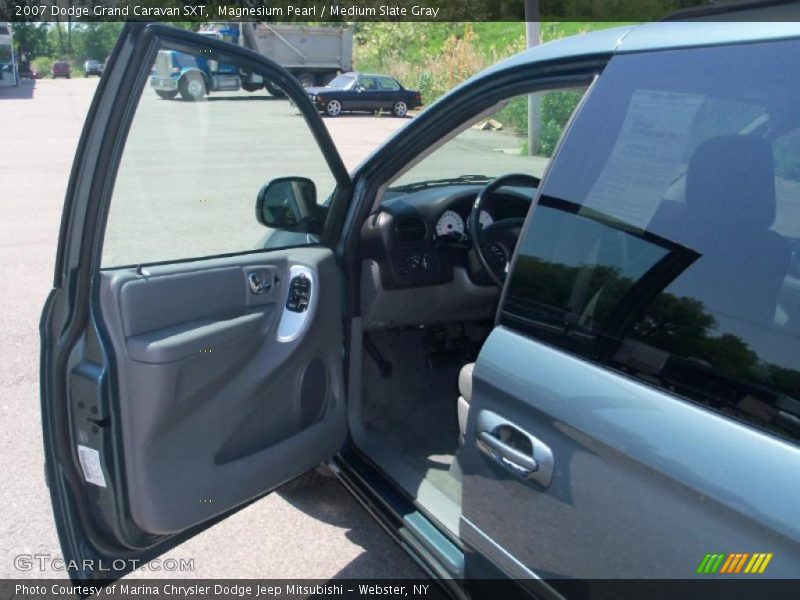 Magnesium Pearl / Medium Slate Gray 2007 Dodge Grand Caravan SXT