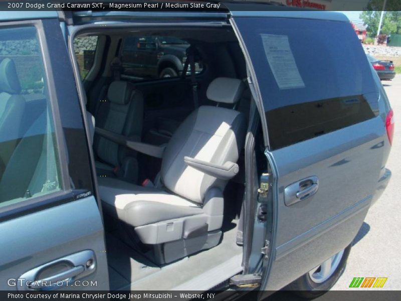 Magnesium Pearl / Medium Slate Gray 2007 Dodge Grand Caravan SXT