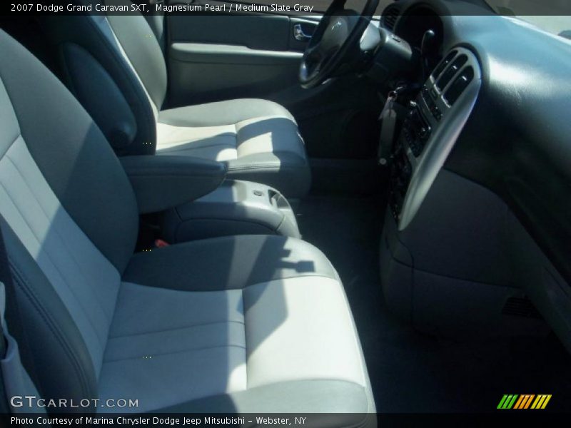 Magnesium Pearl / Medium Slate Gray 2007 Dodge Grand Caravan SXT