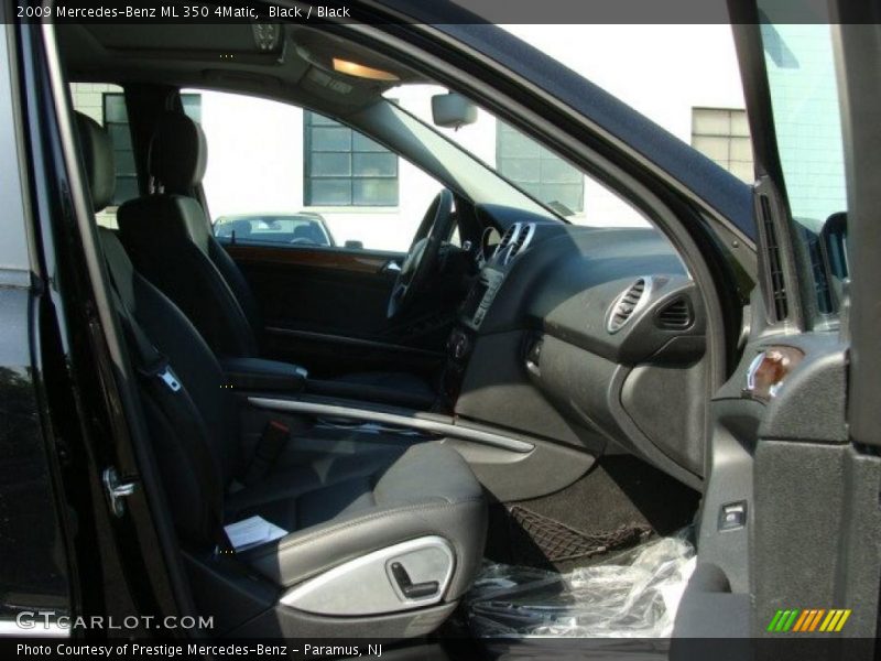 Black / Black 2009 Mercedes-Benz ML 350 4Matic