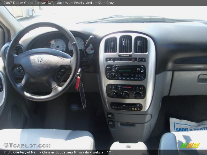 Magnesium Pearl / Medium Slate Gray 2007 Dodge Grand Caravan SXT