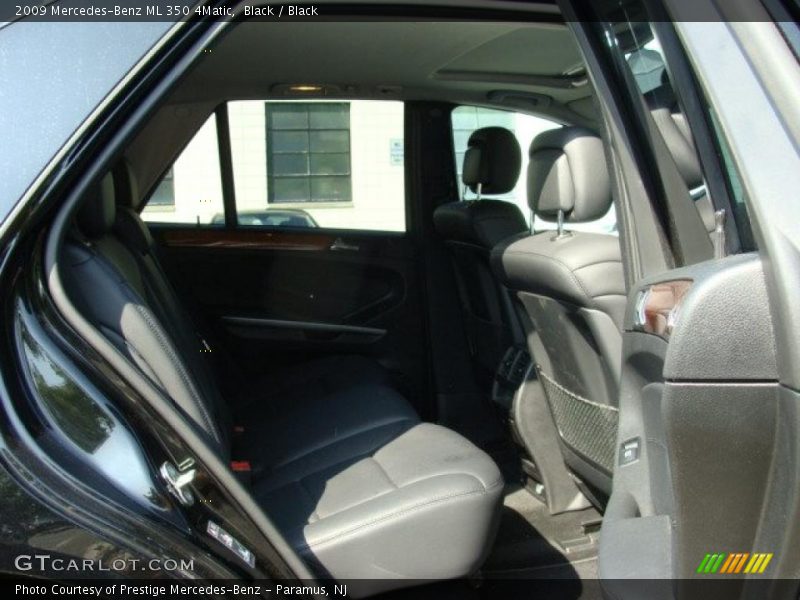 Black / Black 2009 Mercedes-Benz ML 350 4Matic