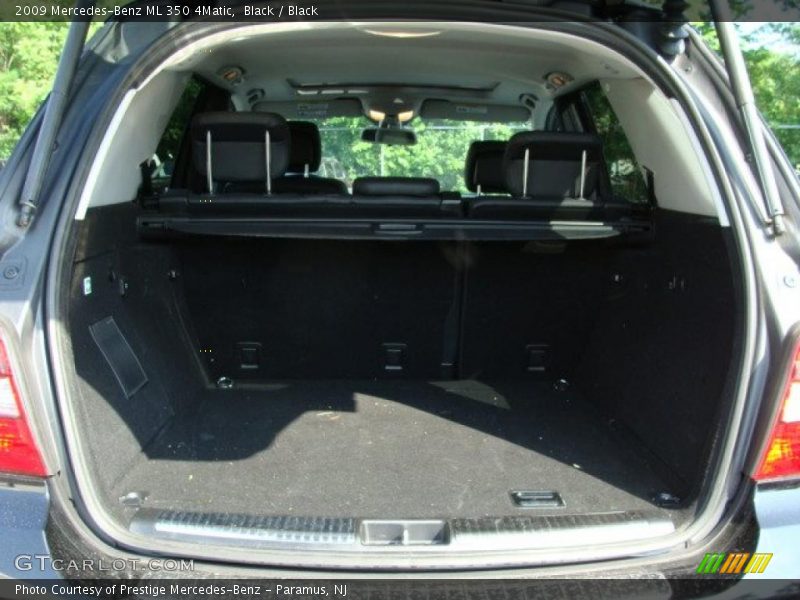 Black / Black 2009 Mercedes-Benz ML 350 4Matic