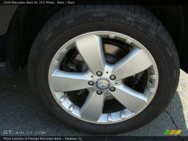 Black / Black 2009 Mercedes-Benz ML 350 4Matic