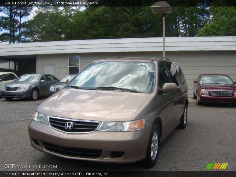 Sandstone Metallic / Ivory 2004 Honda Odyssey EX-L