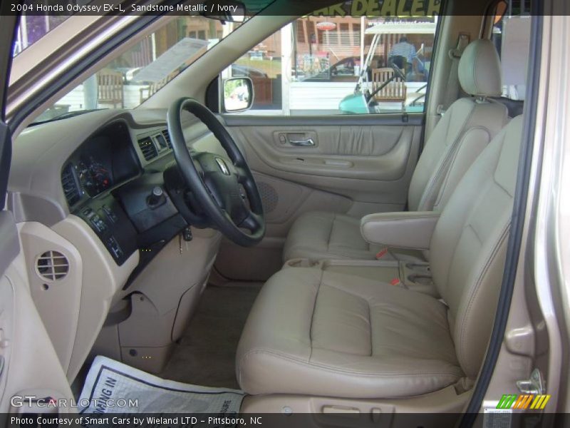 Sandstone Metallic / Ivory 2004 Honda Odyssey EX-L