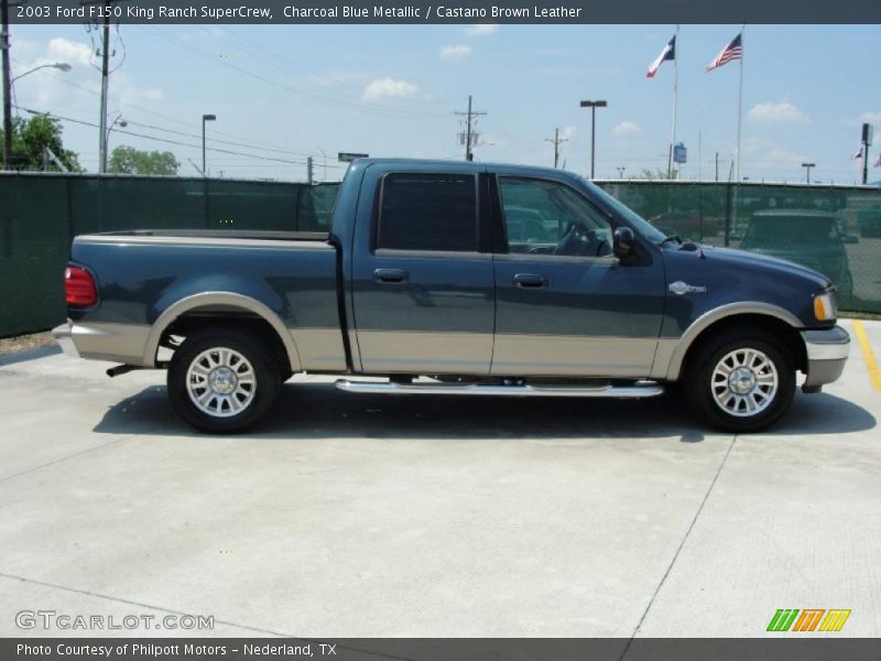  2003 F150 King Ranch SuperCrew Charcoal Blue Metallic
