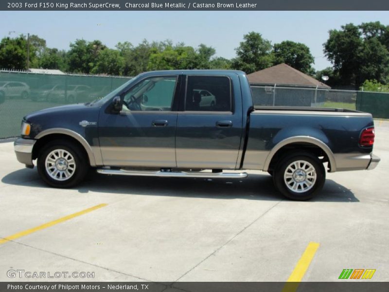  2003 F150 King Ranch SuperCrew Charcoal Blue Metallic