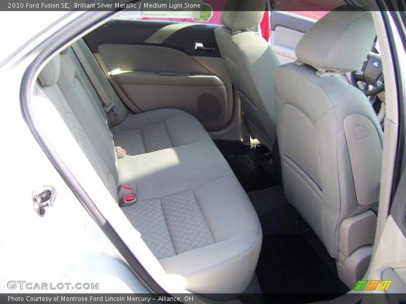 Brilliant Silver Metallic / Medium Light Stone 2010 Ford Fusion SE