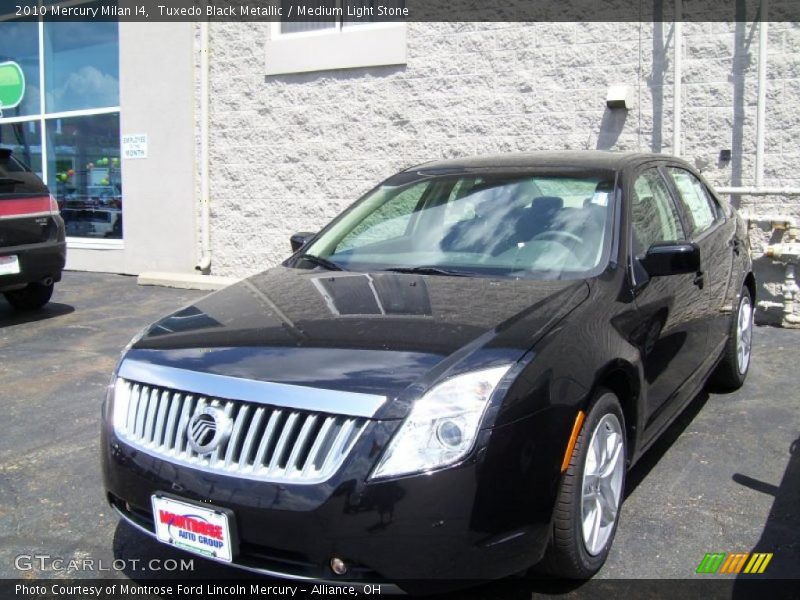 Tuxedo Black Metallic / Medium Light Stone 2010 Mercury Milan I4
