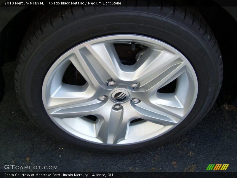 Tuxedo Black Metallic / Medium Light Stone 2010 Mercury Milan I4