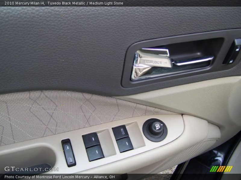 Tuxedo Black Metallic / Medium Light Stone 2010 Mercury Milan I4