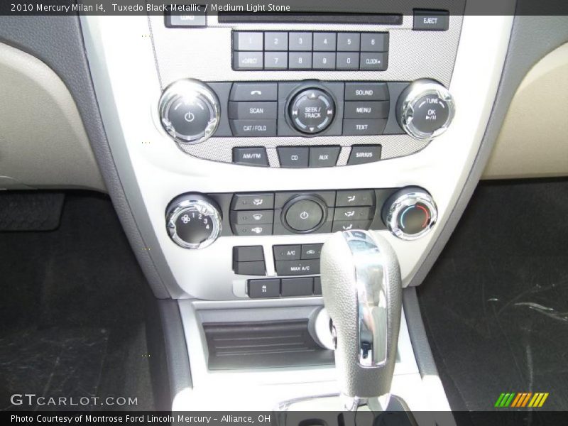 Tuxedo Black Metallic / Medium Light Stone 2010 Mercury Milan I4