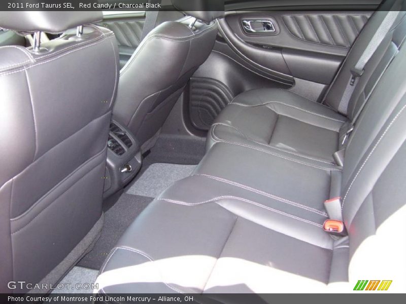 Red Candy / Charcoal Black 2011 Ford Taurus SEL