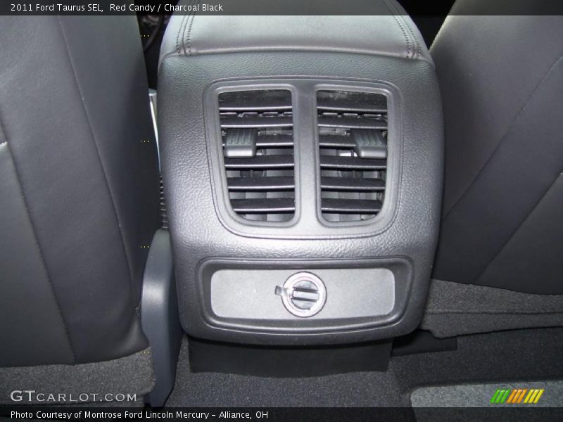 Red Candy / Charcoal Black 2011 Ford Taurus SEL