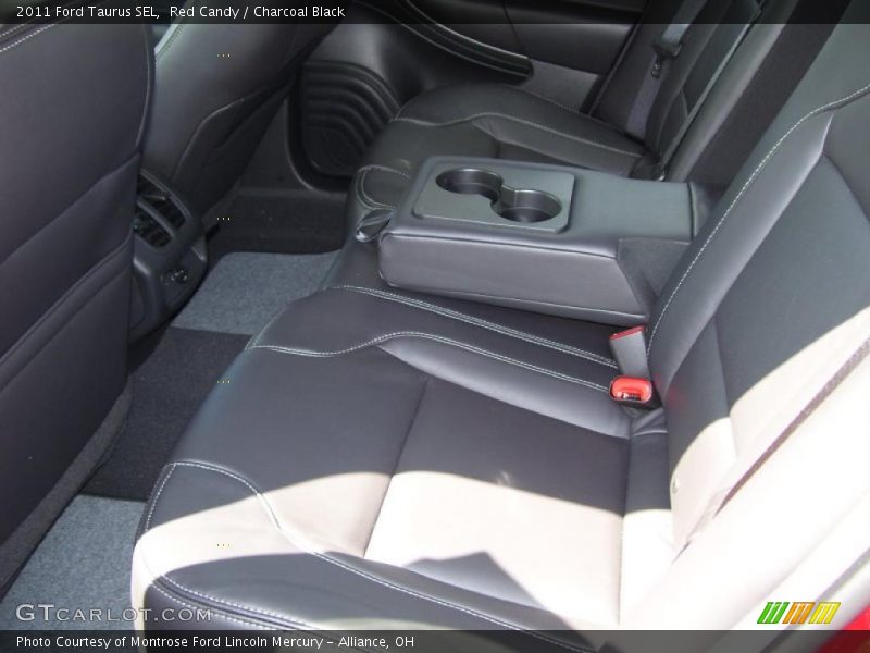 Red Candy / Charcoal Black 2011 Ford Taurus SEL