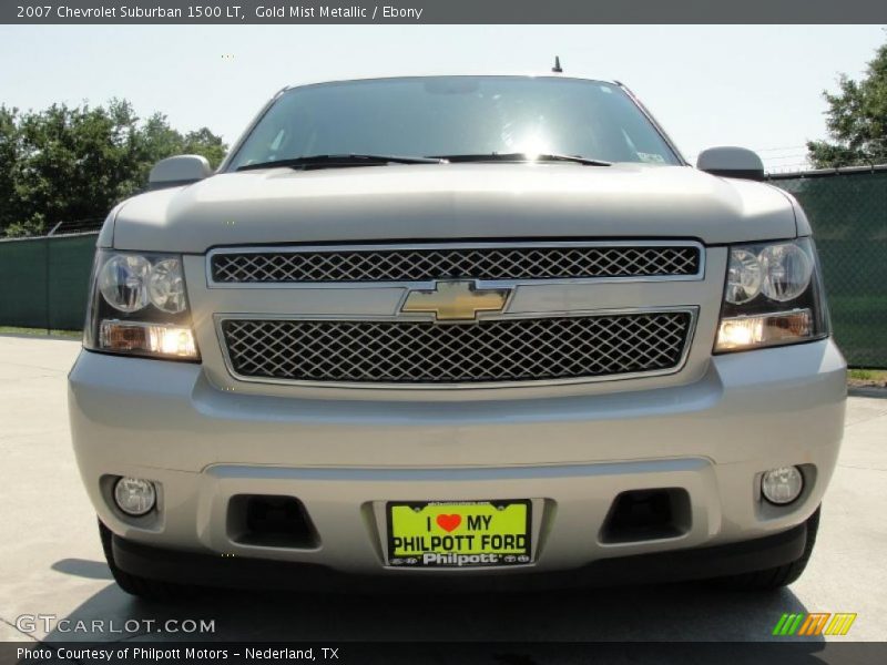 Gold Mist Metallic / Ebony 2007 Chevrolet Suburban 1500 LT