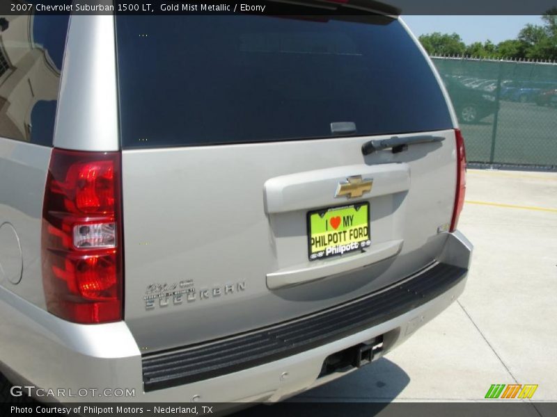 Gold Mist Metallic / Ebony 2007 Chevrolet Suburban 1500 LT