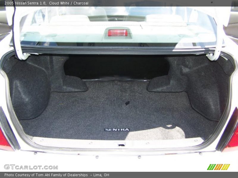 Cloud White / Charcoal 2005 Nissan Sentra 1.8