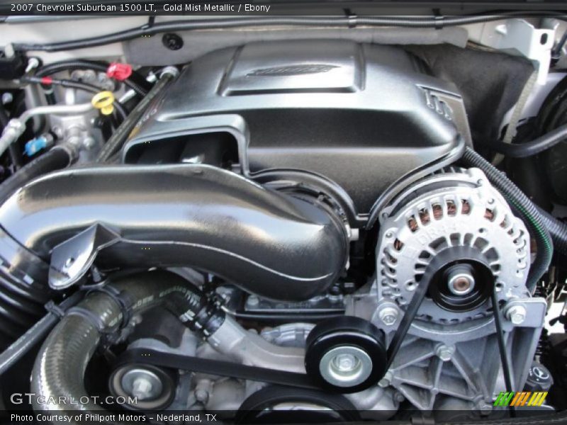 Gold Mist Metallic / Ebony 2007 Chevrolet Suburban 1500 LT