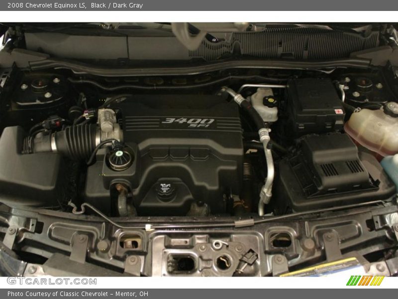 Black / Dark Gray 2008 Chevrolet Equinox LS