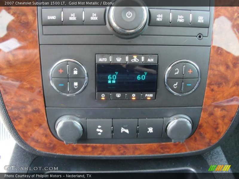 Gold Mist Metallic / Ebony 2007 Chevrolet Suburban 1500 LT