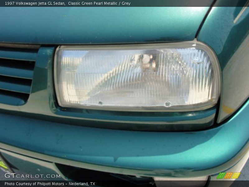 Classic Green Pearl Metallic / Grey 1997 Volkswagen Jetta GL Sedan