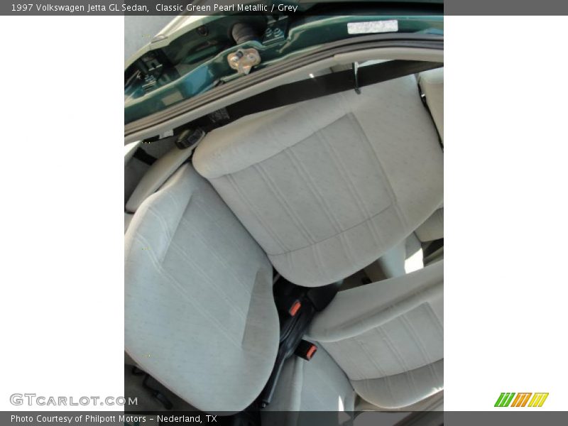 Classic Green Pearl Metallic / Grey 1997 Volkswagen Jetta GL Sedan