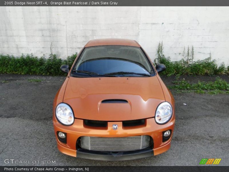 Orange Blast Pearlcoat / Dark Slate Gray 2005 Dodge Neon SRT-4