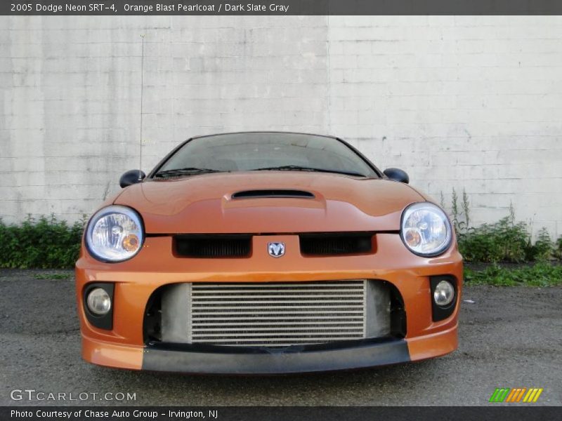 Orange Blast Pearlcoat / Dark Slate Gray 2005 Dodge Neon SRT-4
