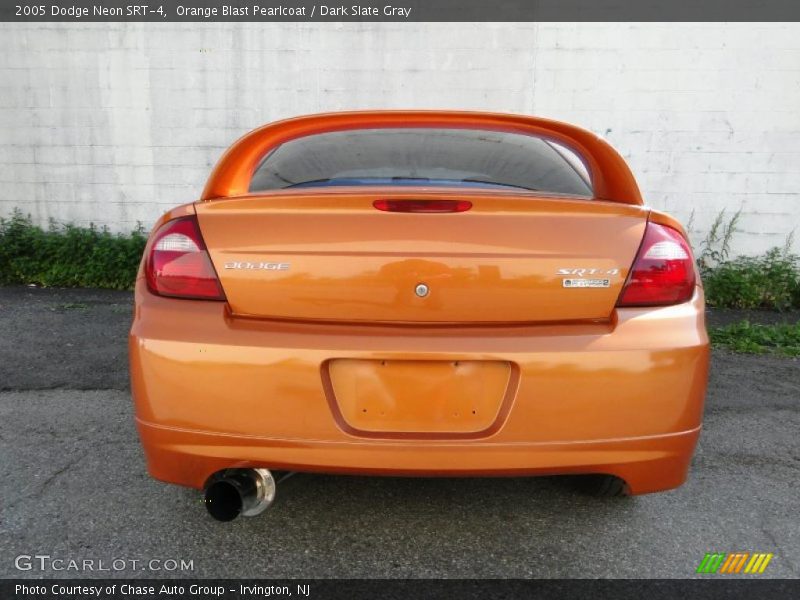 Orange Blast Pearlcoat / Dark Slate Gray 2005 Dodge Neon SRT-4